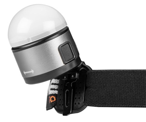 Lampa czołowa biwakowa aku 250+200 lm Lampa czołowa biwakowa aku 250+200 lm