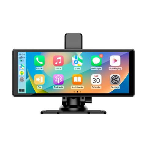 Stacja multimedialna 10" Android Auto Apple Carplay z DVR i kamerą cofania Kruger&Matz