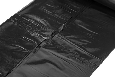 Worki na odpady budowlane 120 L, czarne, 10 sztuk, 100 mic Worki na odpady budowlane 120 L, czarne, 10 sztuk, 100 mic