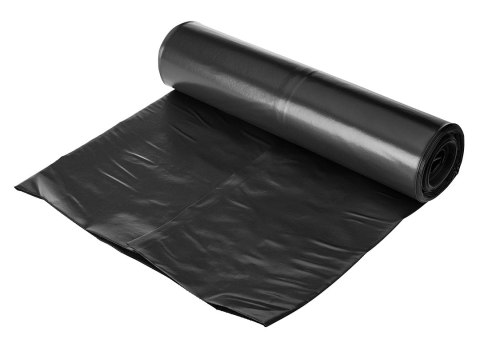 Worki na odpady budowlane 120 L, czarne, 10 sztuk, 50 mic