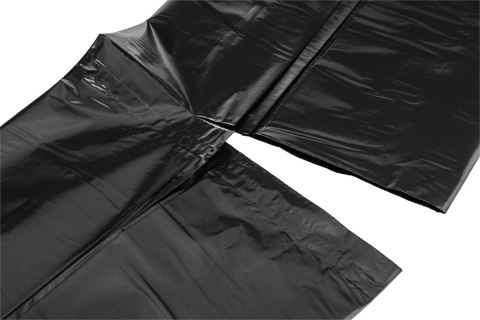 Worki na odpady budowlane 240 L, czarne, 10 sztuk, 60 mic
