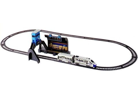 Kolejka na Baterie 244 cm + Dworzec Wagon Kolejka na Baterie 244 cm + Dworzec Wagon