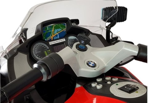 Motor na Akumulator BMW R1200 Policja Czerwony Motor na Akumulator BMW R1200 Policja Czerwony