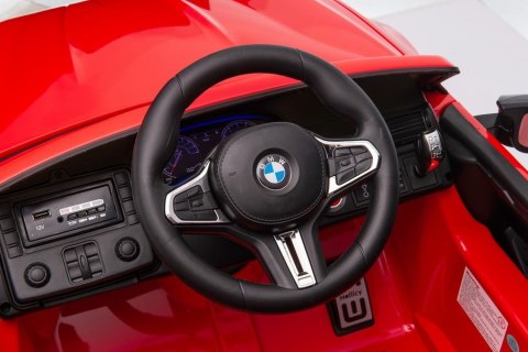 Auto Na Akumulator BMW M5 Z Platformą Dla Rodzica Czerwone Lakierowane Auto Na Akumulator BMW M5 Z Platformą Dla Rodzica Czerwone Lakierowane