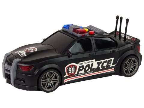 Auto Sportowe Policja 1:16 Czarny Dźwięk Auto Sportowe Policja 1:16 Czarny Dźwięk