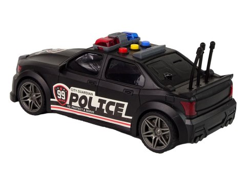 Auto Sportowe Policja 1:16 Czarny Dźwięk Auto Sportowe Policja 1:16 Czarny Dźwięk
