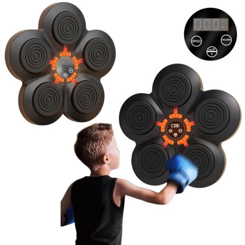 Muzyczna Maszyna Do Boksu Plansza Na Ścianę Bluetooth Światła LED