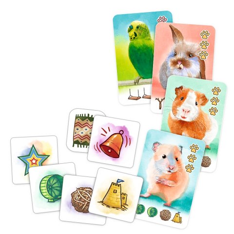 Gra rodzinna Pets & Friends Trefl 02443 Gra rodzinna Pets & Friends Trefl 02443