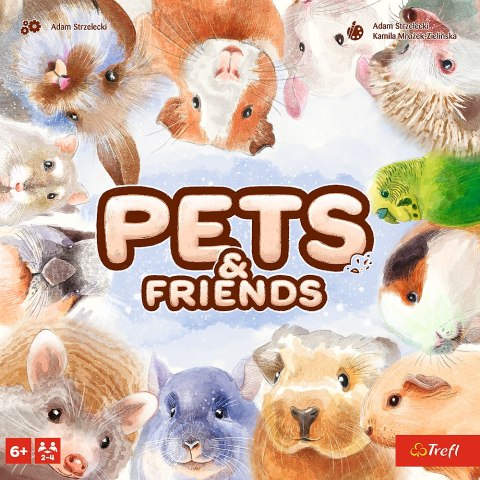 Gra rodzinna Pets & Friends Trefl 02443 Gra rodzinna Pets & Friends Trefl 02443