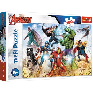 Puzzle - 160 - Marvel Avengers - Gotowi by ratować świat - Trefl 15368