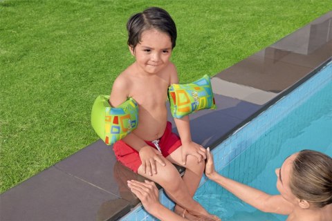 Rękawki Do Pływania Zielone S/M Bestway 32182 Rękawki Do Pływania Zielone S/M Bestway 32182