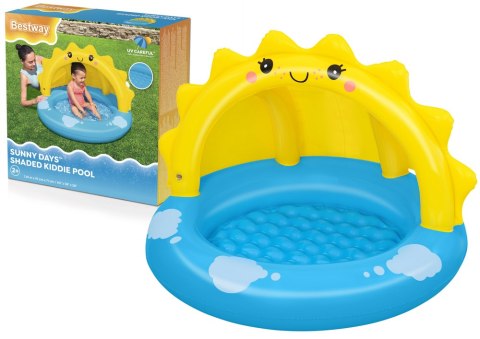 Dmuchany Basen Ogrodowy z Daszkiem Słońce Basenik Bestway 52637 101cm Dmuchany Basen Ogrodowy z Daszkiem Słońce Basenik Bestway 52637 101cm