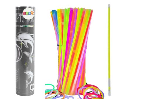 Opaski Fluorescencyjne 100 Sztuk Wiele Kolorów Świecące W Ciemności Opaski Fluorescencyjne 100 Sztuk Wiele Kolorów Świecące W Ciemności