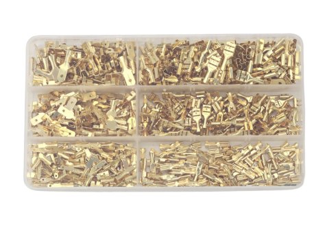 Zestaw konektorów samochodowych kablowych 600szt Zestaw konektorów samochodowych kablowych 600szt