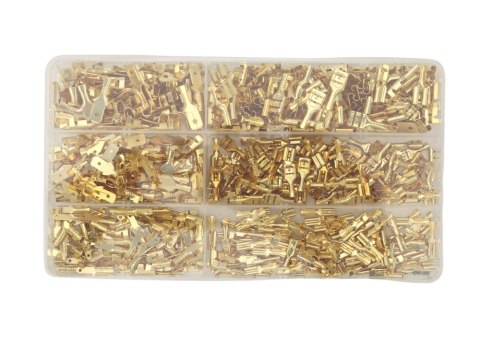 Zestaw konektorów samochodowych kablowych 600szt Zestaw konektorów samochodowych kablowych 600szt