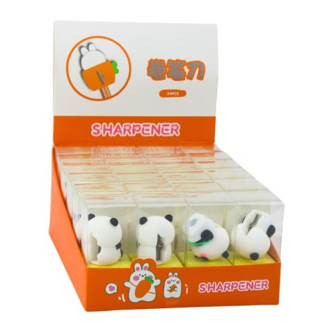 Strugaczka Do Kredek Ołówków Cienkich Szkolna Biurowa Panda