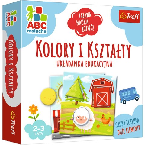 Gra edukacyjna dla dzieci Kolory i kształty ABC Malucha Trefl 01939
