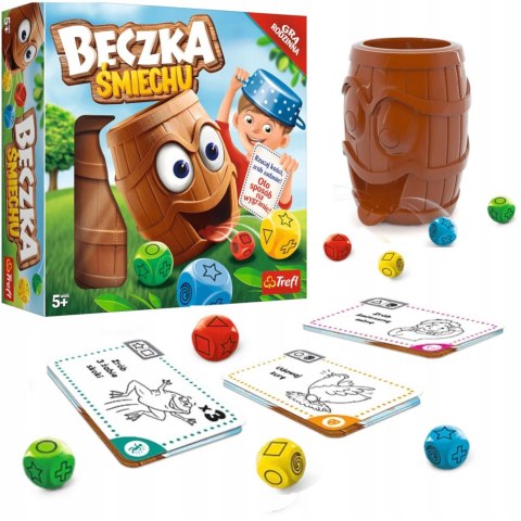 Gra zręcznościowa Beczka śmiechu Trefl 01908 Gra zręcznościowa Beczka śmiechu Trefl 01908