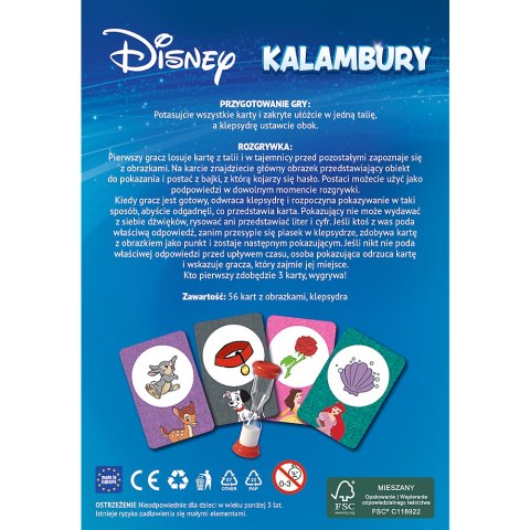 Gra podróżna Kalambury Disney Trefl 02687 Gra podróżna Kalambury Disney Trefl 02687