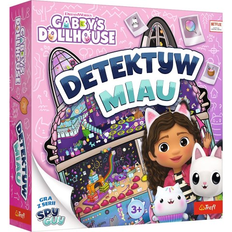 Gra rodzinna Detektyw Miau Koci Domek Gabi Trefl 02695 Gra rodzinna Detektyw Miau Koci Domek Gabi Trefl 02695