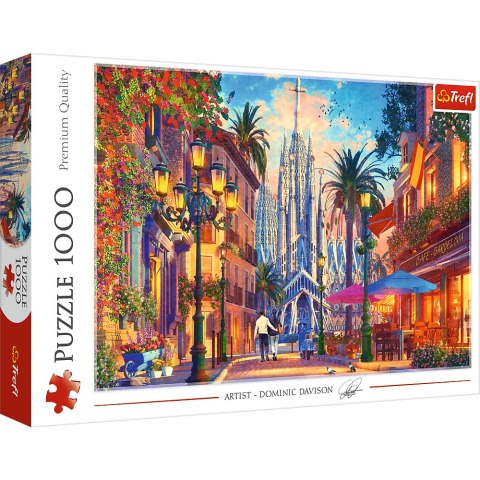 Puzzle - 1000 - Barcelona - Hiszpania - Trefl 10793 Puzzle - 1000 - Barcelona - Hiszpania - Trefl 10793