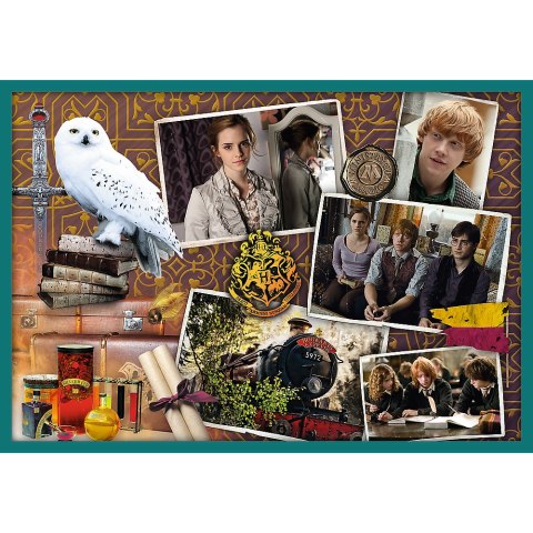 Puzzle - 10w1 - Harry Potter - W świecie Harrego Pottera - Trefl 90392 Puzzle - 10w1 - Harry Potter - W świecie Harrego Pottera - Trefl 90392