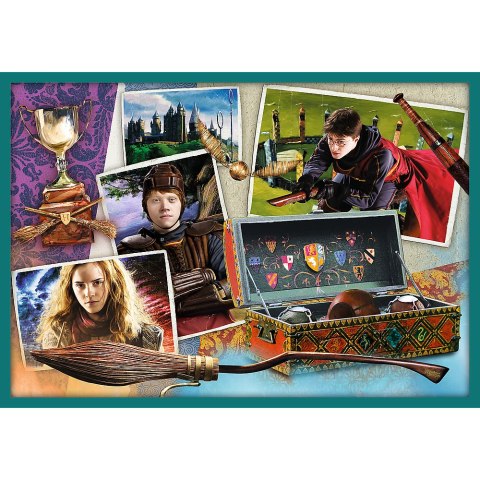 Puzzle - 10w1 - Harry Potter - W świecie Harrego Pottera - Trefl 90392 Puzzle - 10w1 - Harry Potter - W świecie Harrego Pottera - Trefl 90392