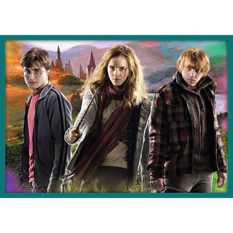 Puzzle - 10w1 - Harry Potter - W świecie Harrego Pottera - Trefl 90392 Puzzle - 10w1 - Harry Potter - W świecie Harrego Pottera - Trefl 90392