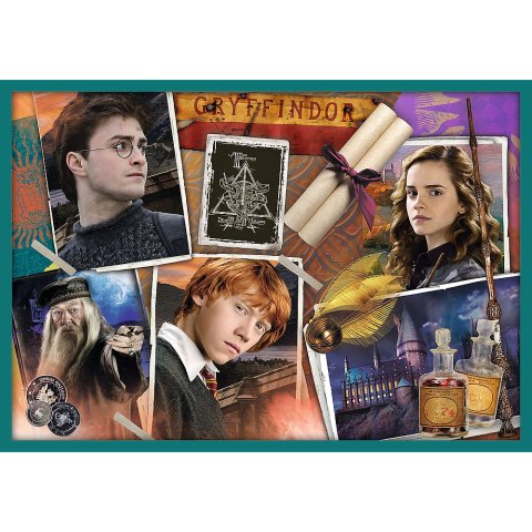 Puzzle - 10w1 - Harry Potter - W świecie Harrego Pottera - Trefl 90392 Puzzle - 10w1 - Harry Potter - W świecie Harrego Pottera - Trefl 90392