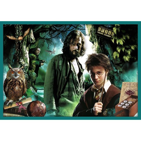 Puzzle - 10w1 - Harry Potter - W świecie Harrego Pottera - Trefl 90392 Puzzle - 10w1 - Harry Potter - W świecie Harrego Pottera - Trefl 90392