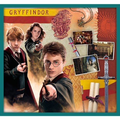 Puzzle - 10w1 - Harry Potter - W świecie Harrego Pottera - Trefl 90392 Puzzle - 10w1 - Harry Potter - W świecie Harrego Pottera - Trefl 90392