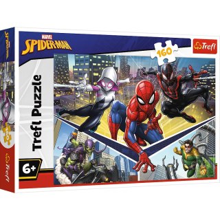 Puzzle - 160 - Siła Spidermana - Spiderman - Trefl 15422