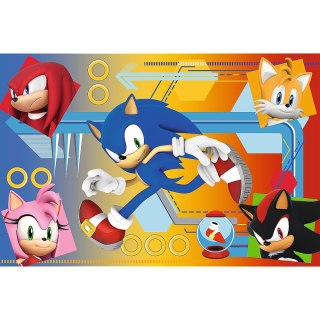 Puzzle - 60 - Sonic w akcji - Trefl 17387