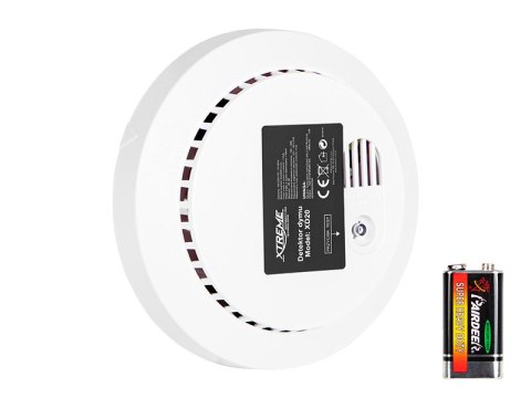 60-641# Detektor czujnik dymu xd20 230v/9v"