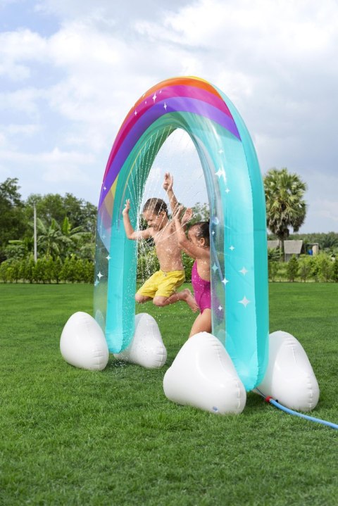 Dmuchana Kurtyna Wodna Fontanna Tęcza 221 x 71 x 19cm Bestway 52732 Dmuchana Kurtyna Wodna Fontanna Tęcza 221 x 71 x 19cm Bestway 52732