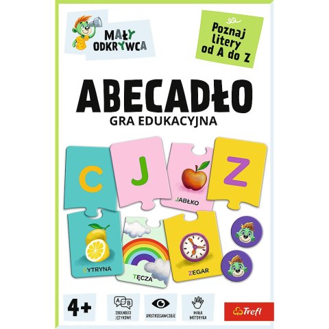 Gra dla dzieci Abecadło Mały Odkrywca Trefl 02811 Gra dla dzieci Abecadło Mały Odkrywca Trefl 02811