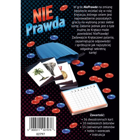 Gra towarzyska NiePrawda Trefl 02797 Gra towarzyska NiePrawda Trefl 02797