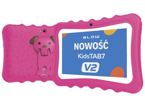79-135# Tablet kidstab7 v2 blow 4/32gb różowe etui 2mp