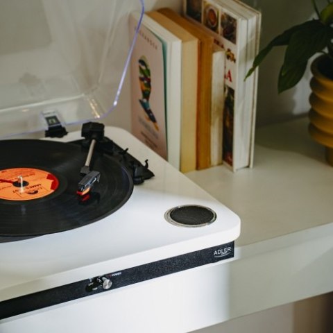 AD 1914 White Gramofon z usb i bluetooth