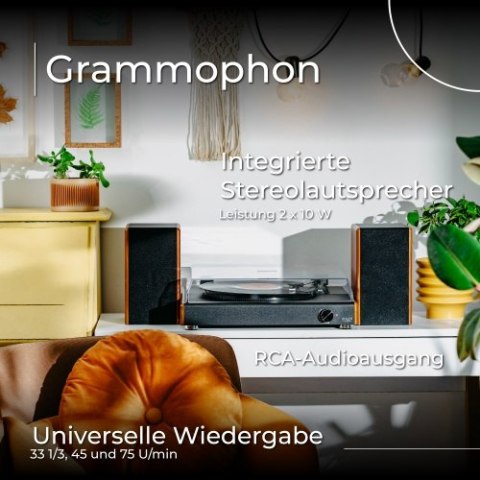 AD 1915 Gramofon z usb i bluetooth