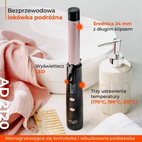 AD 2120 Bezprzewodowa lokówka podróżna ? usb