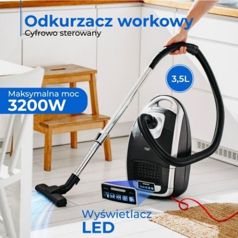 AD 7069 Odkurzacz workowy cyfrowo sterowany- 3,5 l