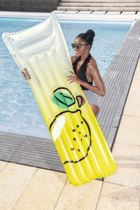 Materac Do Pływania Cytrynka 183 x 69 cm Bestway 44122 Materac Do Pływania Cytrynka 183 x 69 cm Bestway 44122