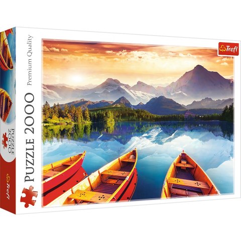 Puzzle - 2000 - Kryształowe jezioro - Trefl 27096 Puzzle - 2000 - Kryształowe jezioro - Trefl 27096
