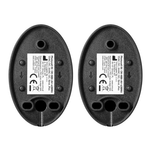 Komplet 2 fotokomórek do napędów bramowych ORNO by avidsen / EXTEL