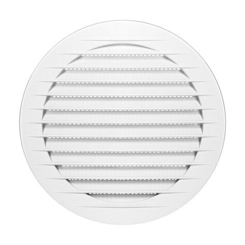 Kratka okrągła z siatką ?120, biała