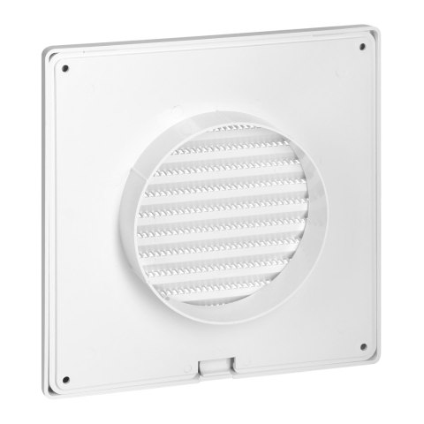 Kratka skośna z siatką ?100, biała