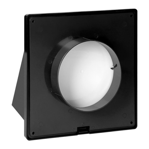 Kratka z okapem ?100, grafitowa