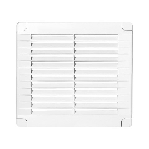 Kratka z zaślepkami 150x150, biała