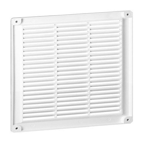 Kratka z zaślepkami 250x250, biała